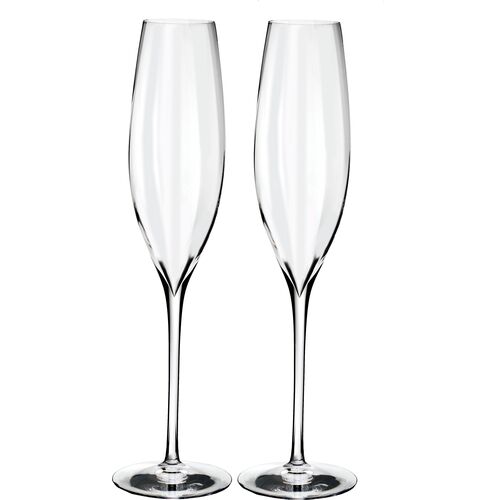 S/2 Elegance Optic Classic Champagne Flute~P61856936