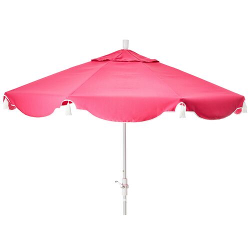 San Marco Patio Umbrella, Hot Pink Sunbrella~P77572134
