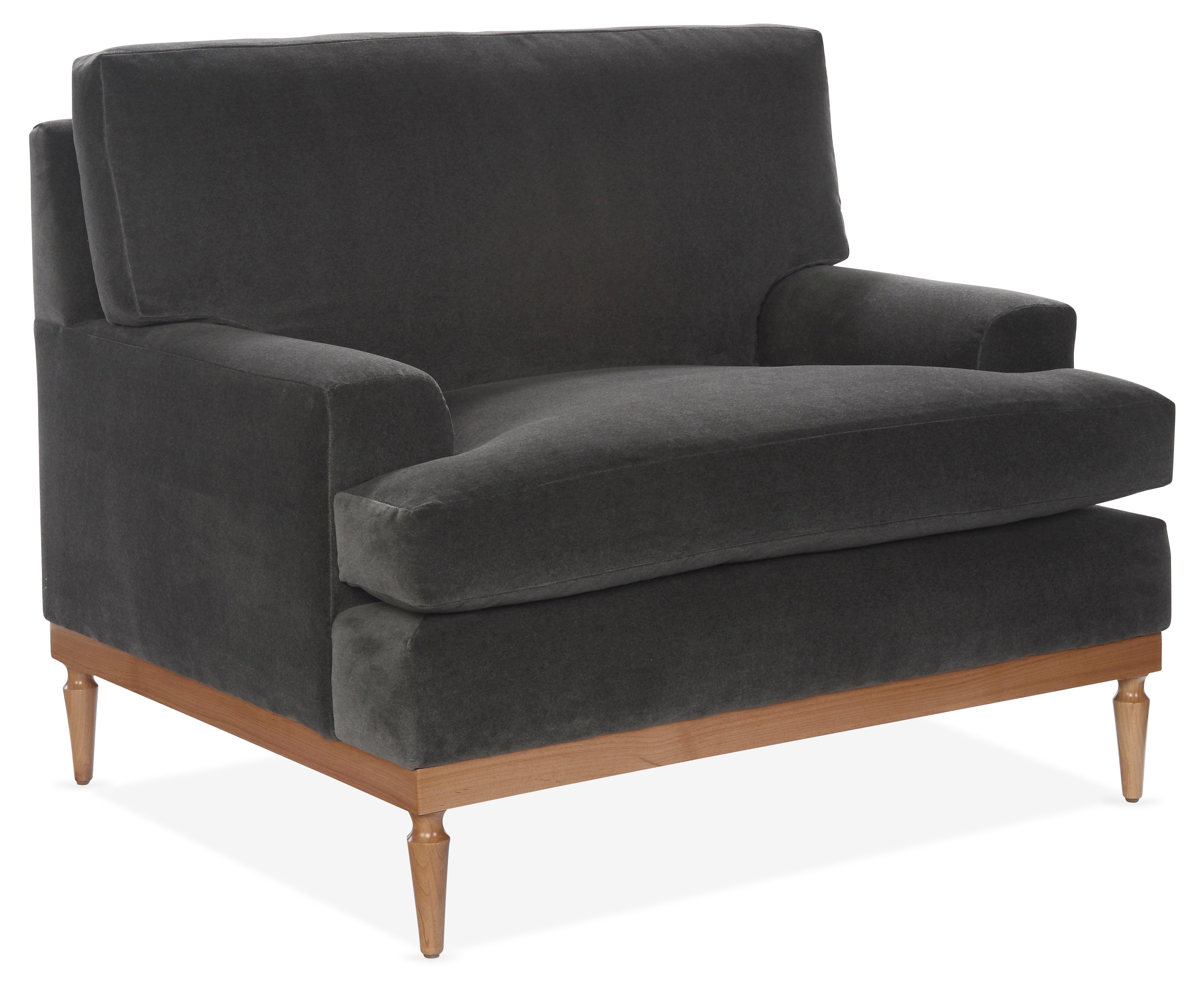 Sutton chair and online ottoman