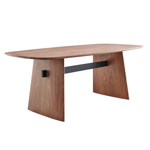 Drevin 79" Dining Table, Walnut