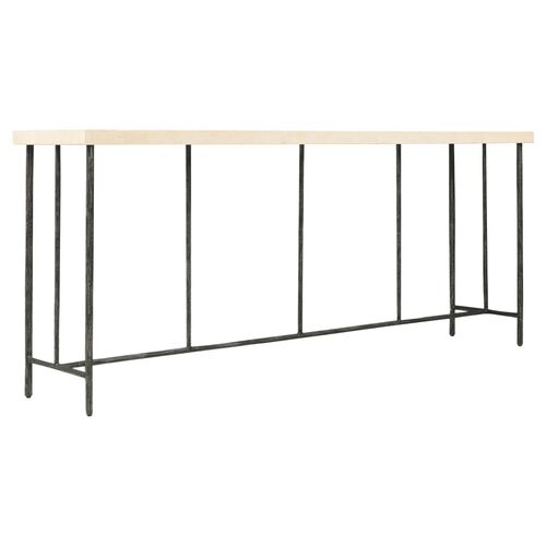 Driftwood Console Table, Gray Driftwood Console Table, Gray