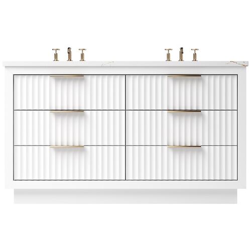 Ashford Double Drawer Bathroom Vanity