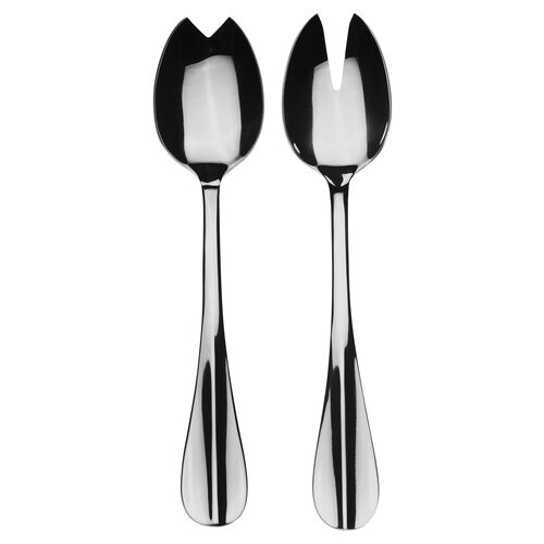 Asst. of 2 Roma Salad Servers, Silver~P77428201