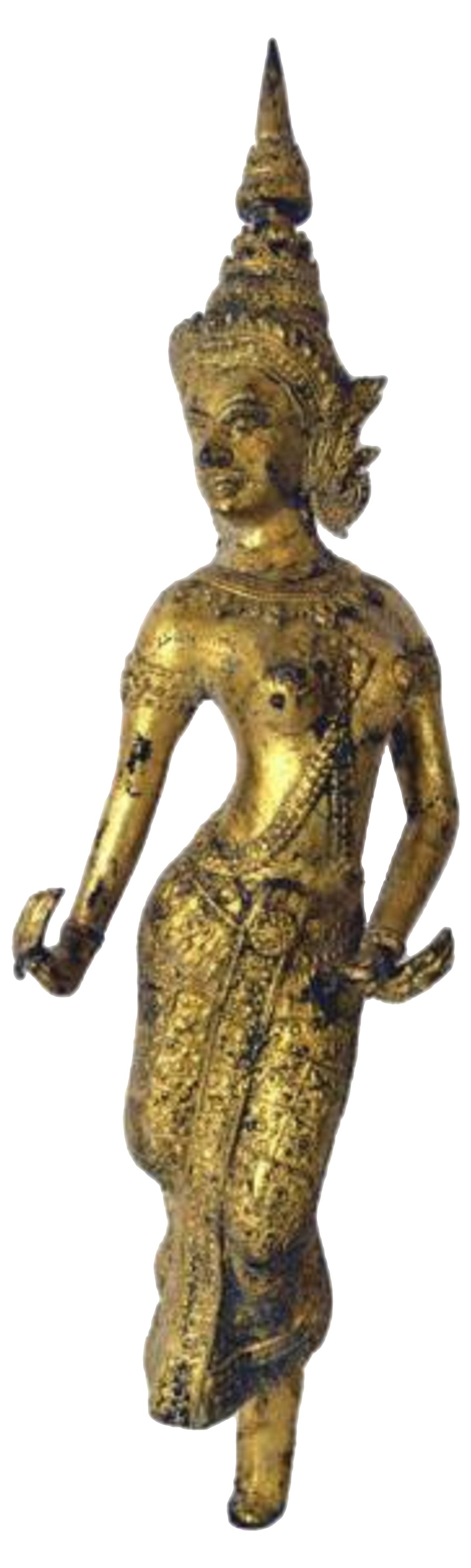Antique Bronze Buddha Statue~P77306056