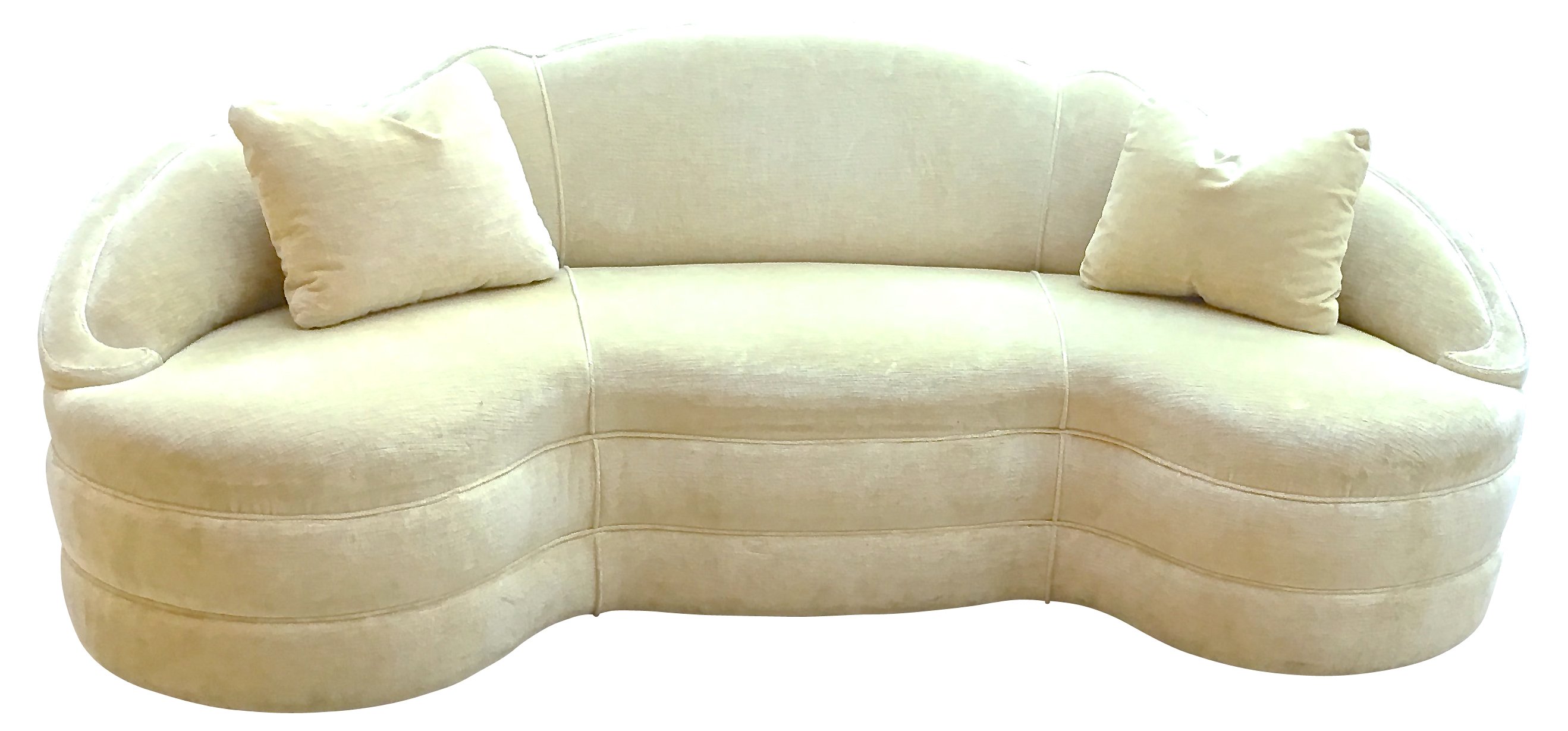 Art Deco Upholstered Sofa~P77448392