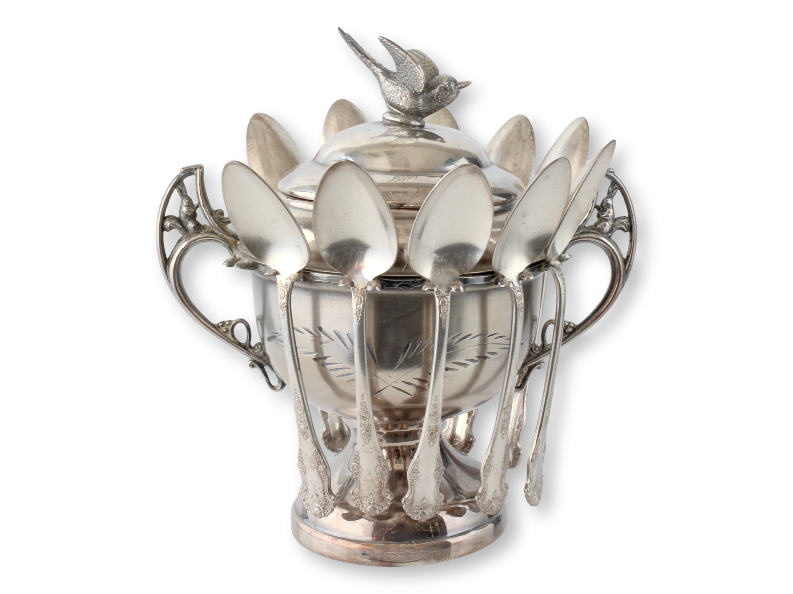 C.1900 William Roger Master Sugar Bowl~P77704489