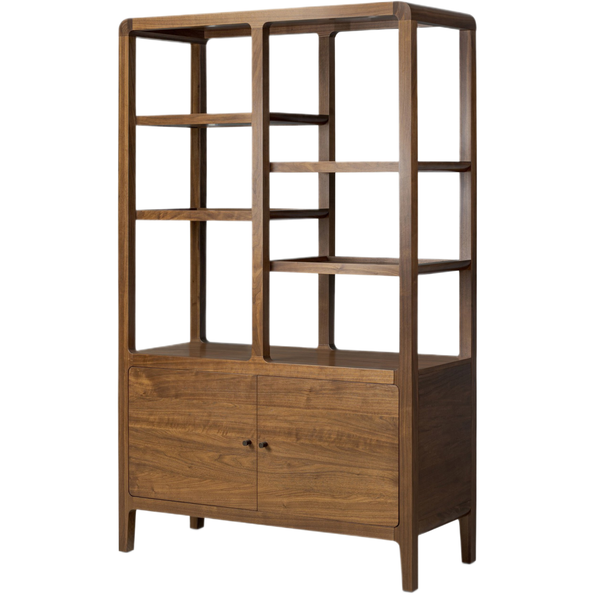 Greystone Bookcase, Dark Walnut