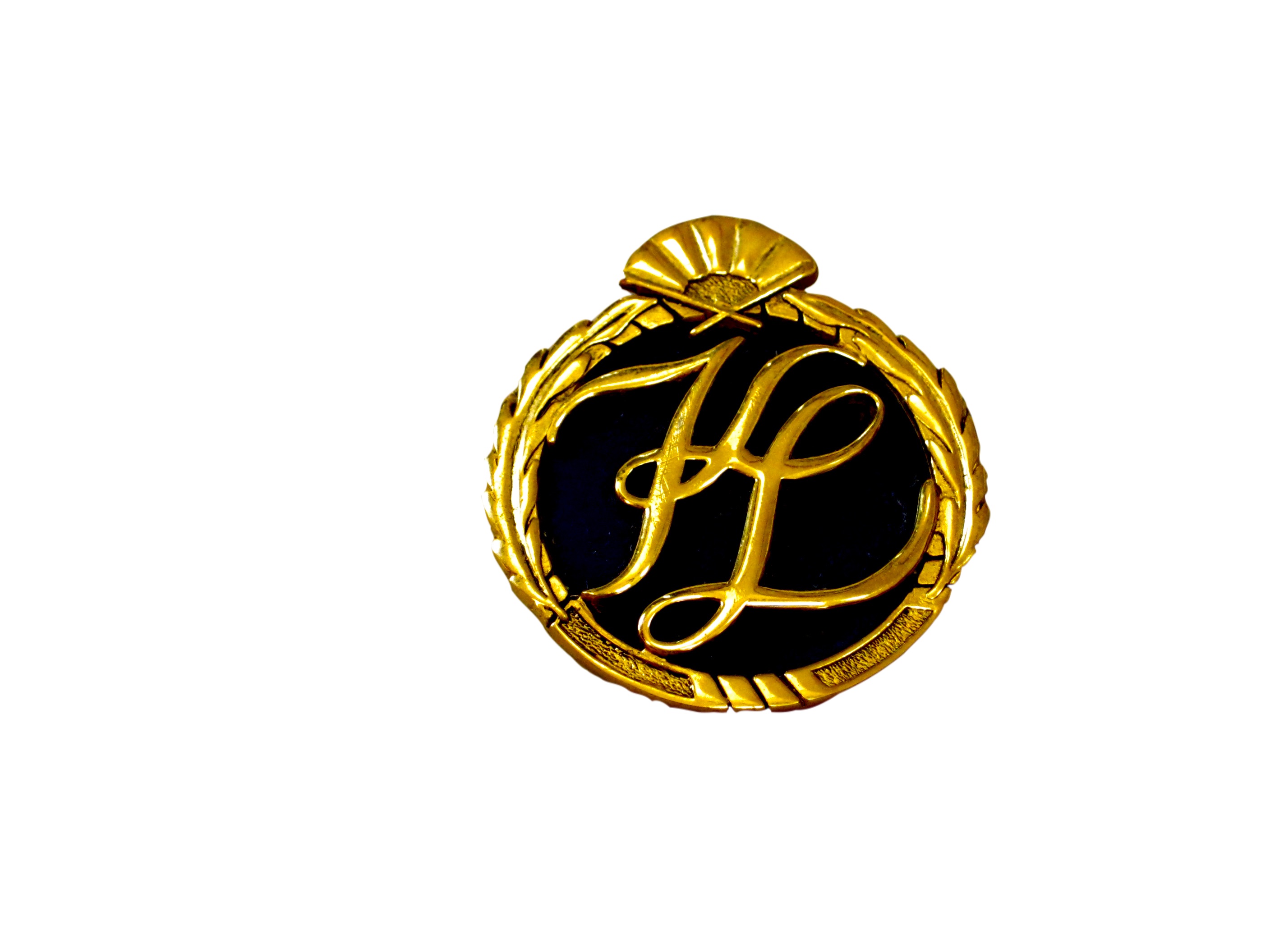 Karl Lagerfeld Logo Fan Brooch~P77644582