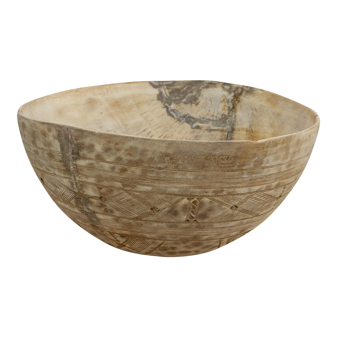 Finely Carved Hadiza African Bowl~P77650810