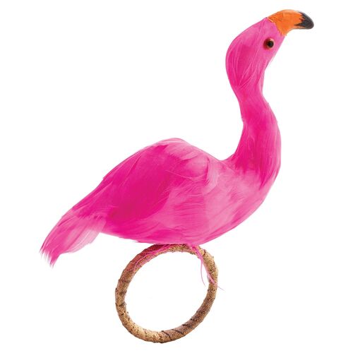 S/4 Flamingo Napkin Holders, Pink~P77438770