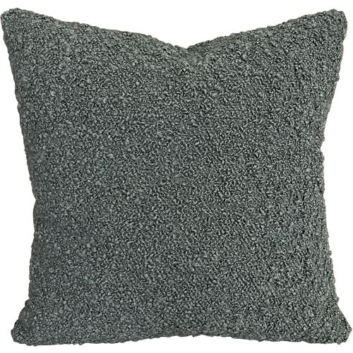 Riley Boucle 20x20 Pillow, Slate Blue~P111115458