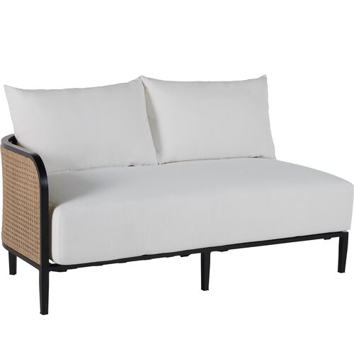 Havana Outdoor Cane & Aluminum Sofa Sectional Havana Outdoor Cane & Aluminum Sofa Sectional
