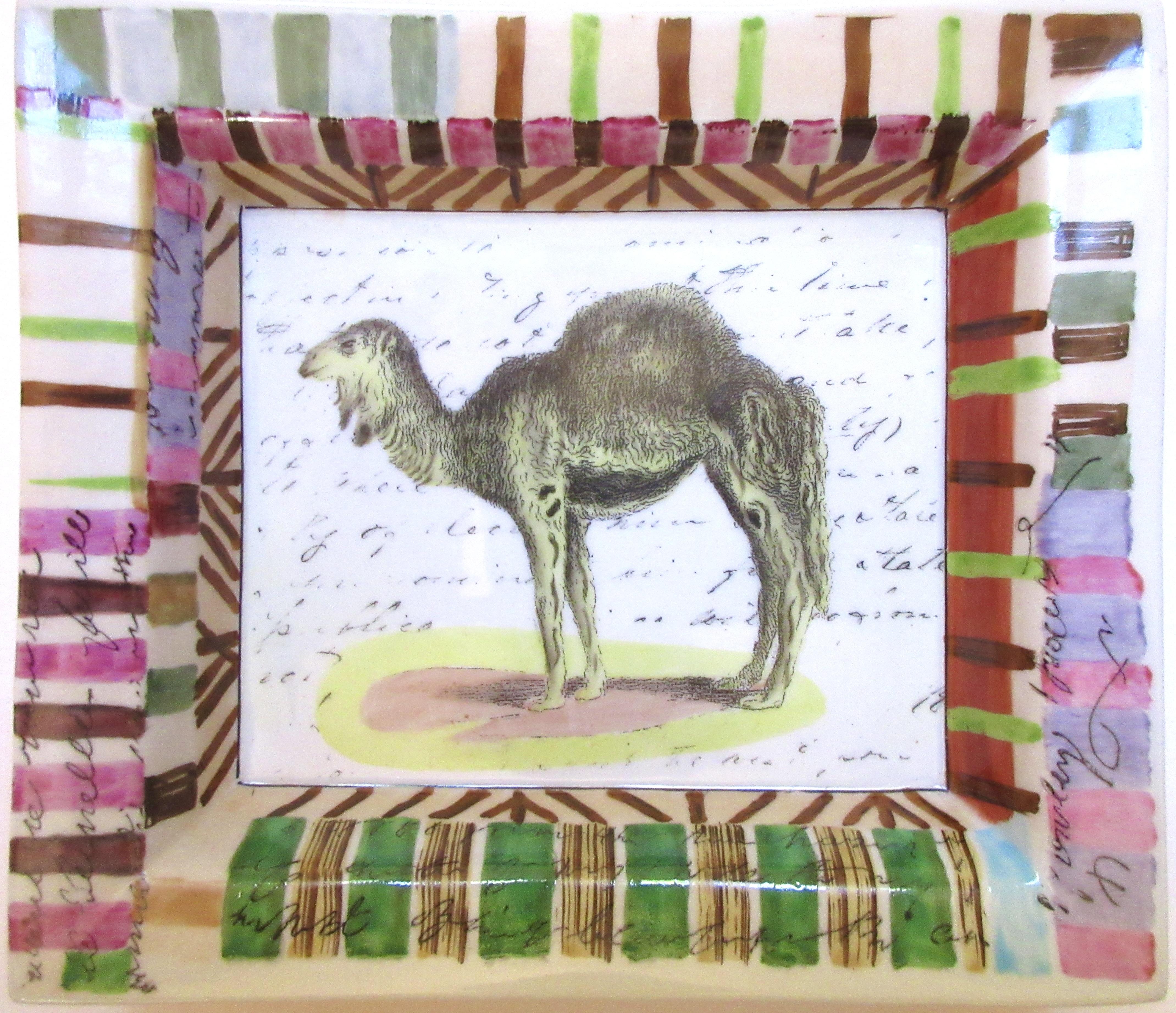 Porcelain Camel Tray~P77676152