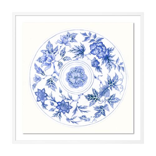 Gabby Malpas Blue Plate 4 Painting