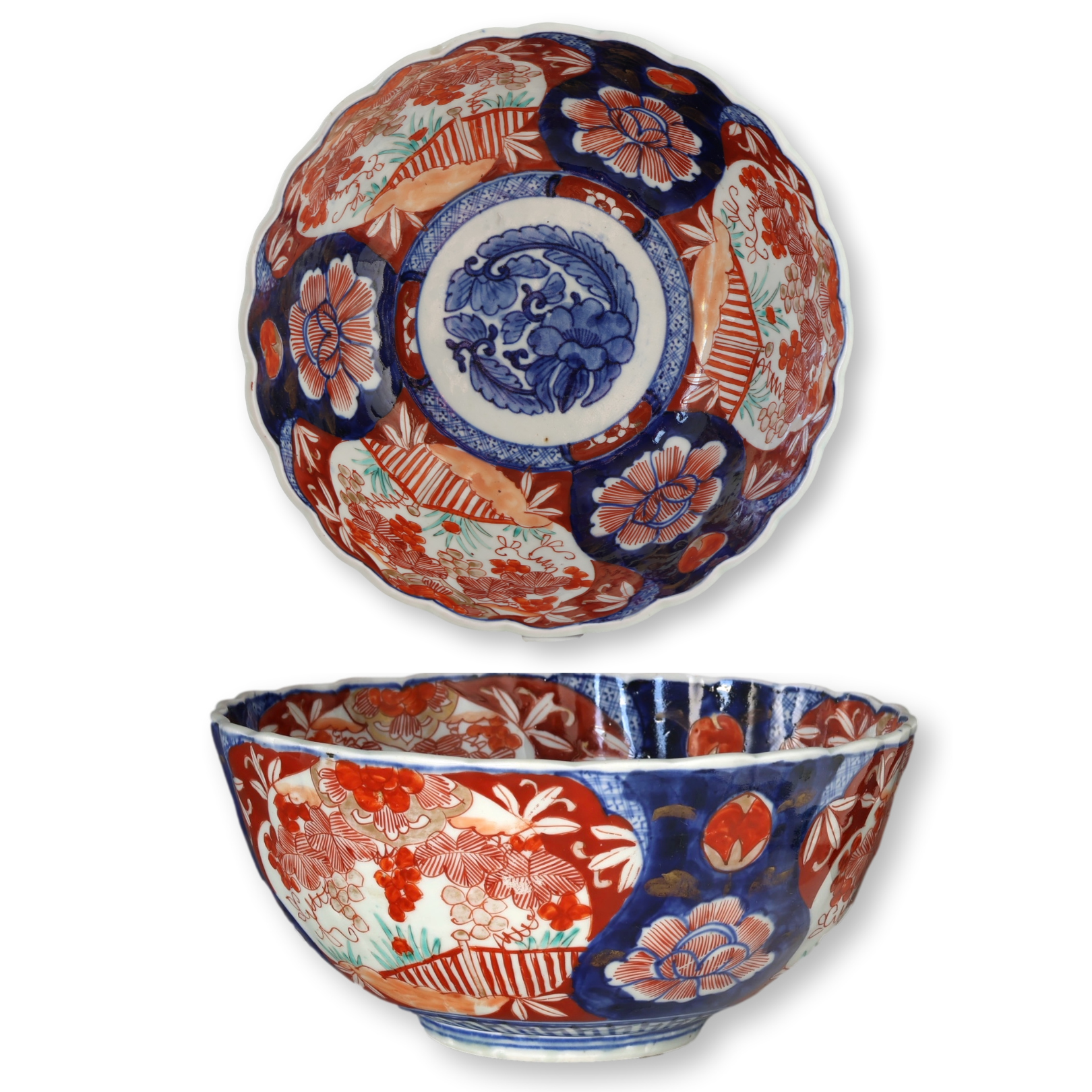 19th-C. Japanese Imari 8.75" Bowl~P77718885