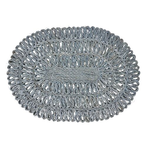 Straw Loop Oval Placemat