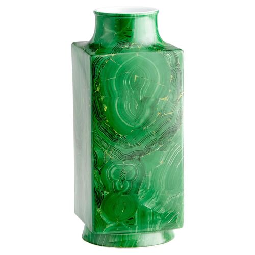 16" Mala Large Vase, Emerald~P77489524