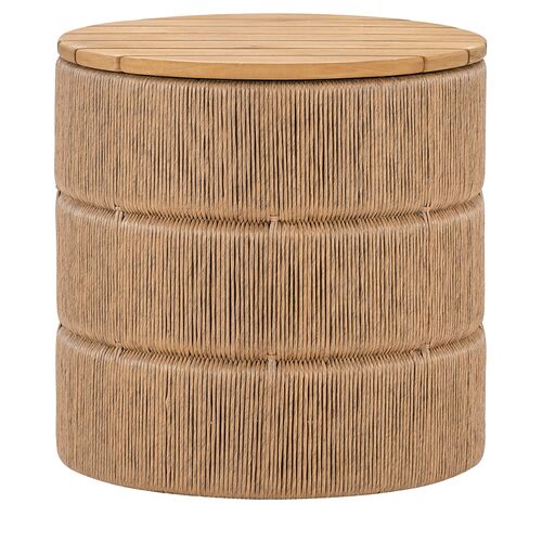 Avalon Outdoor Wicker Storage End Table Avalon Outdoor Wicker Storage End Table