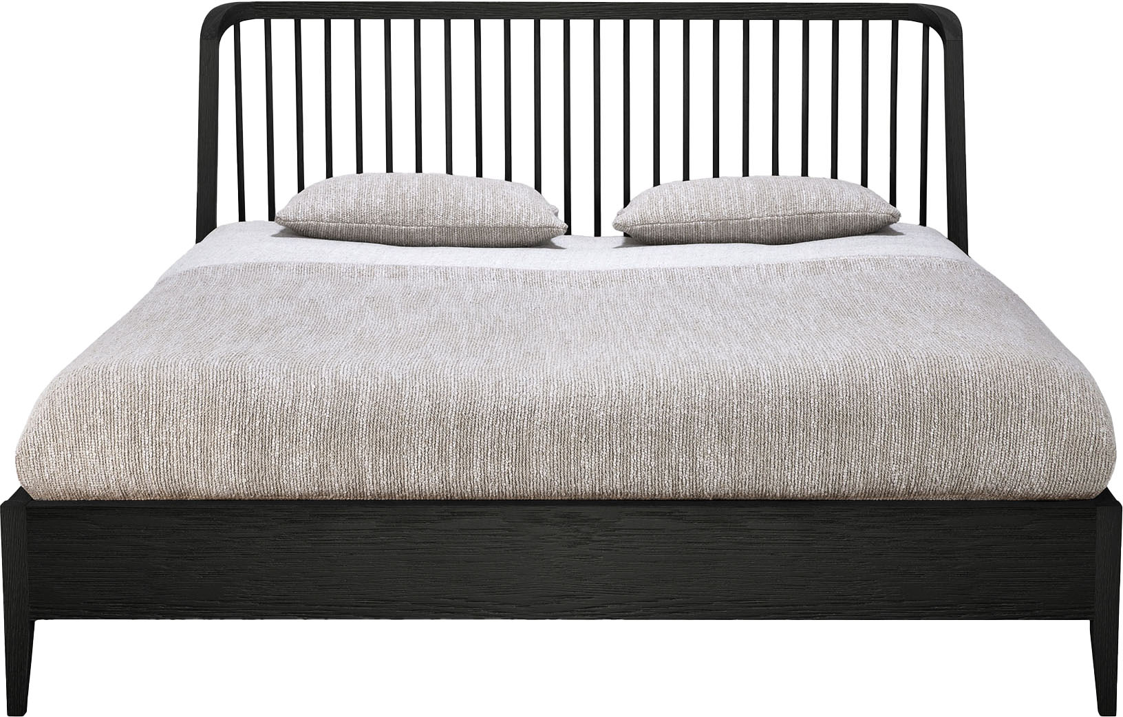 Spindle Bed Black Oak One Kings Lane