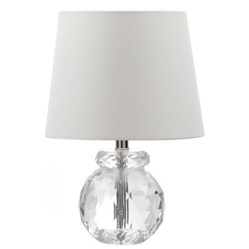 Solinel Crystal Accent Table Lamp, Clear Solinel Crystal Accent Table Lamp, Clear