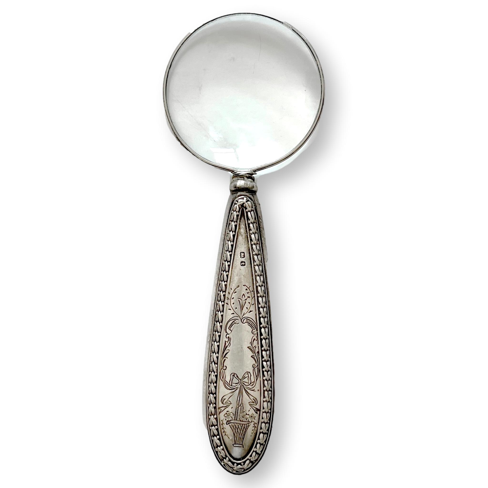 Sterling Silver Ladies Magnifying Glass~P77667933