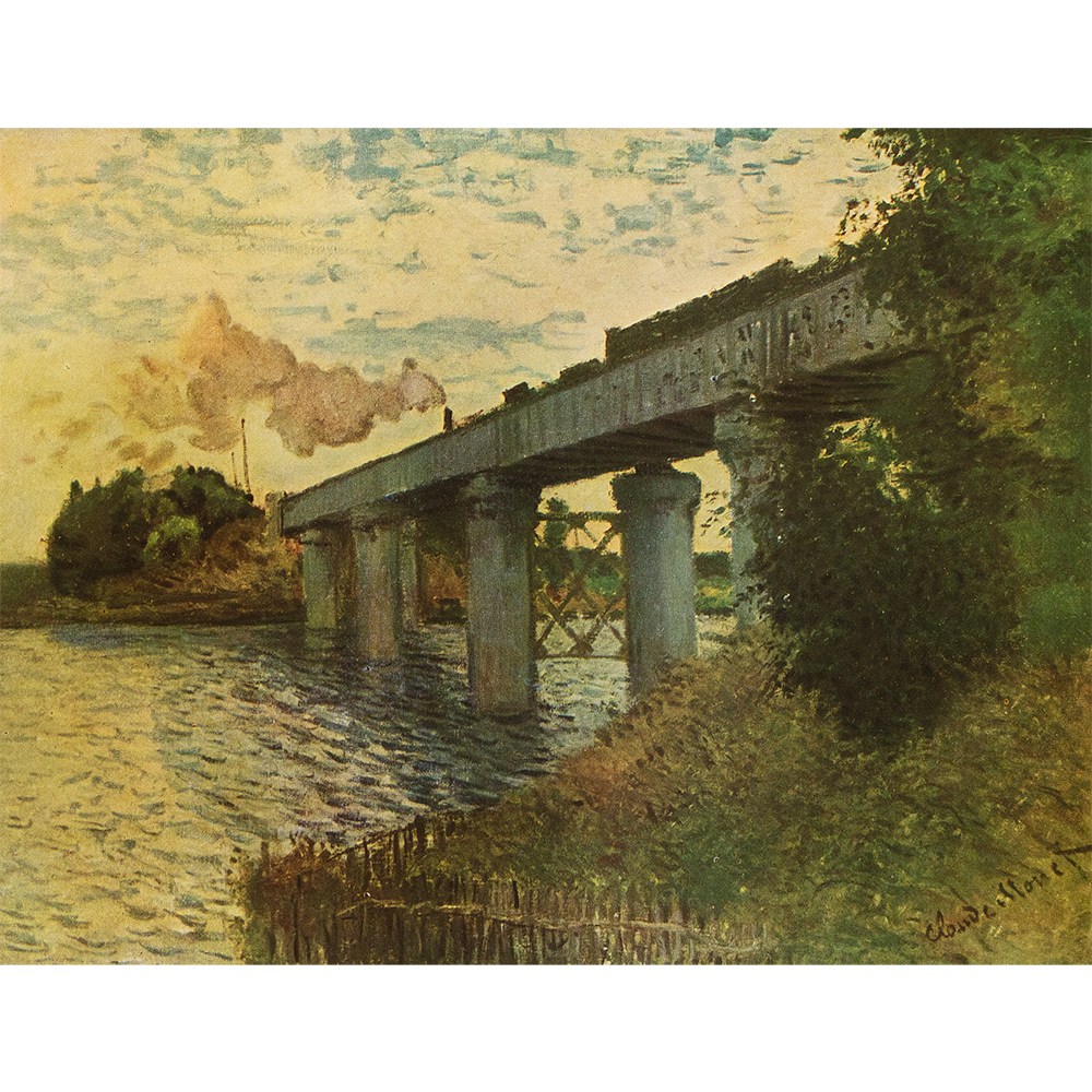 Monet, The Railway Bridge at Argenteuil~P77630924