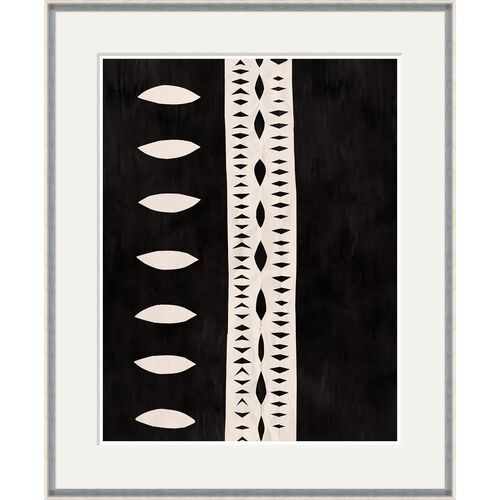 Paule Marrot, Striped Abstract I
