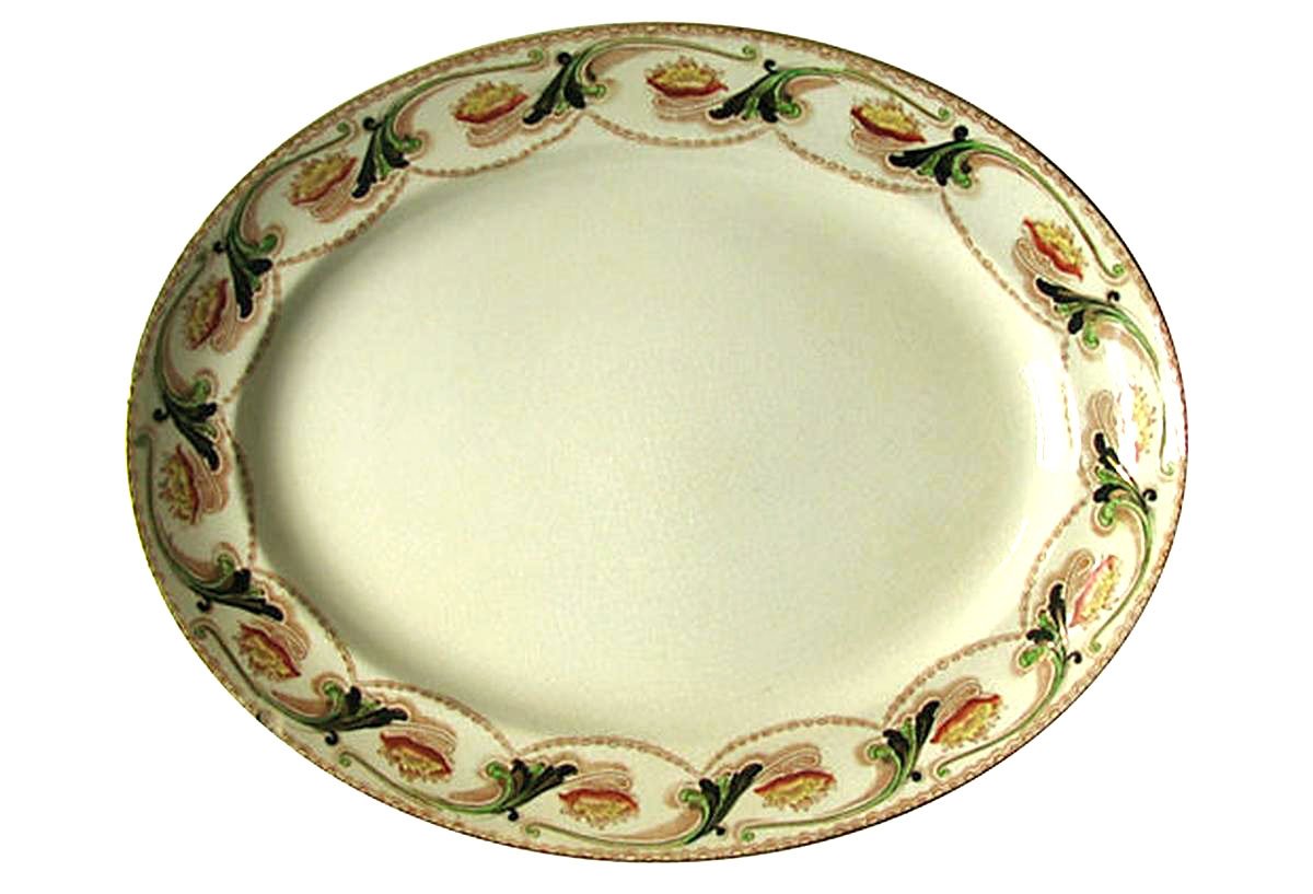 English Art Nouveau Platter~P77523459