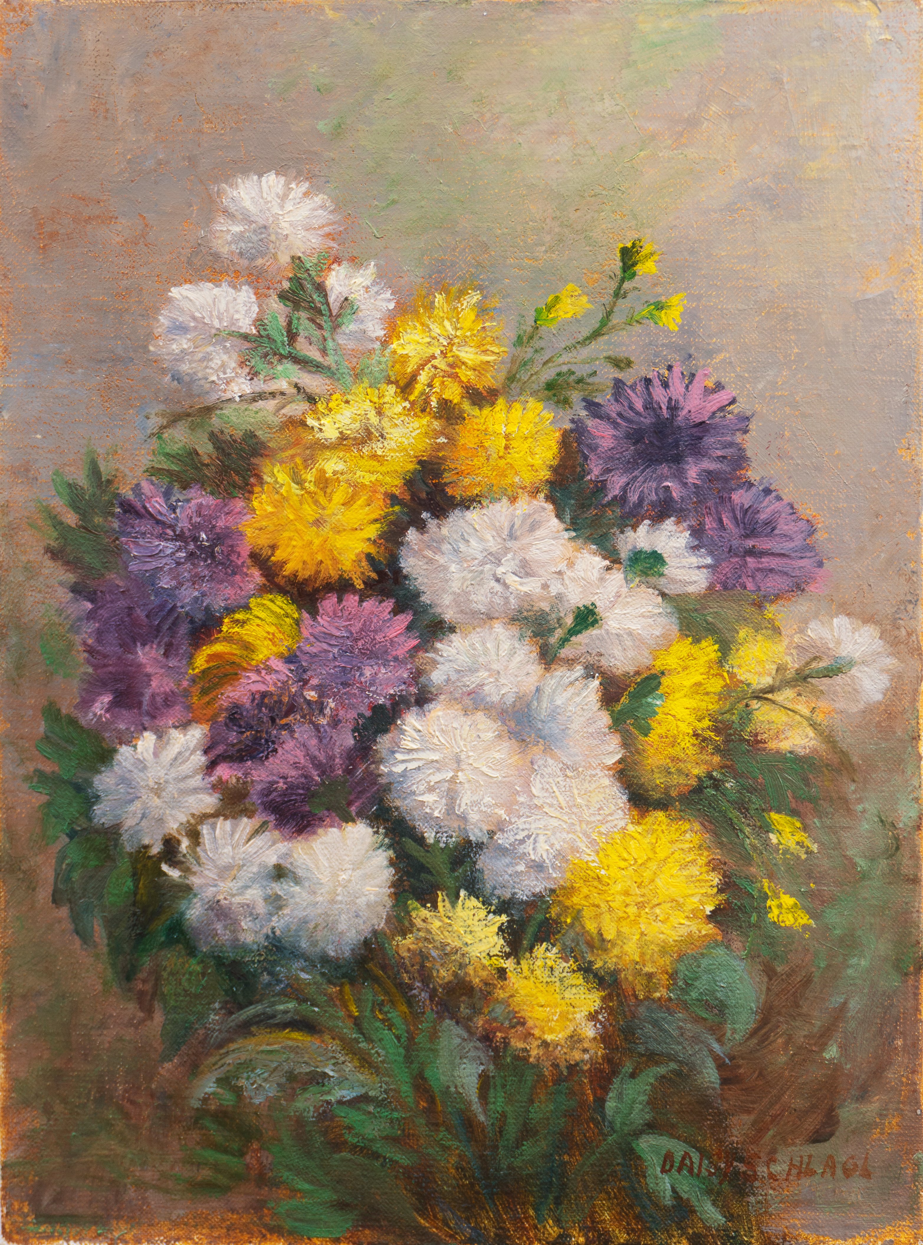 Chrysanthemums by Daisy Schlagl, 1970s~P77596151