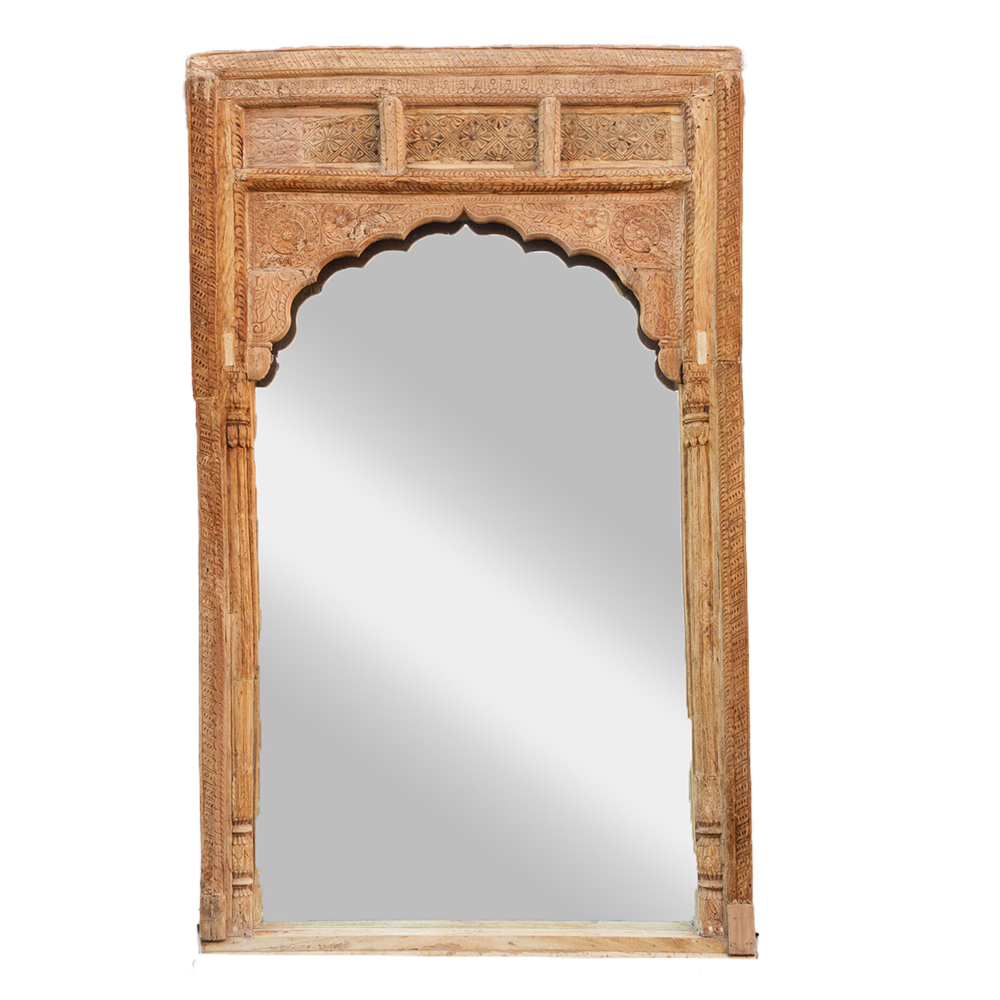 Very Tall Raj Arch Indian Floor Mirror~P77662582