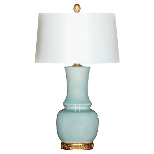 Grayson Table Lamp, Blue Glaze~P77202261