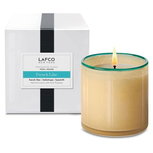 Classic 6.5 oz Pool House Candle, French Lilac~P77540229