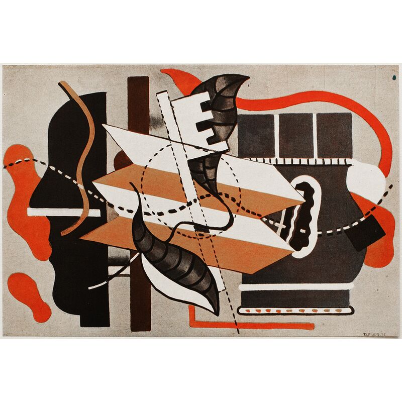 1948 Fernand Léger, Dotted Still Life