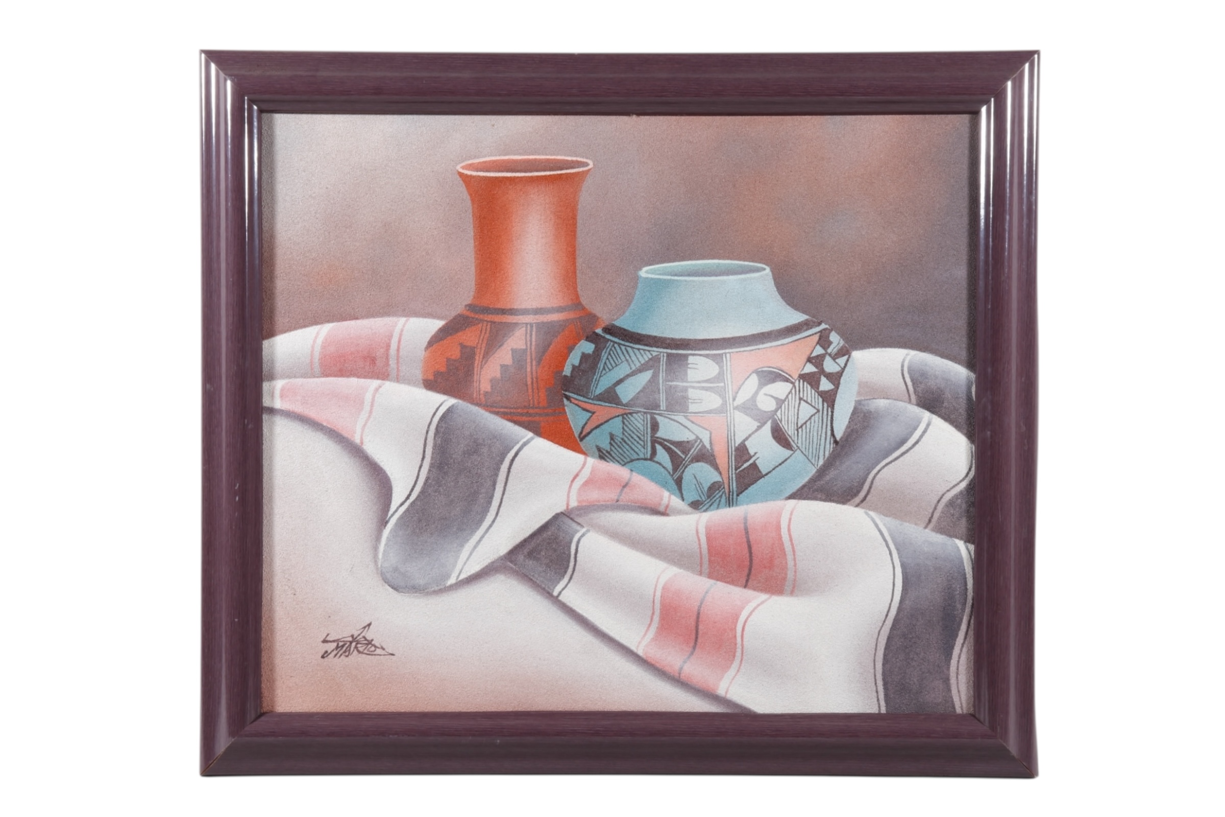 Southwestern Still Life Oil on Canvas~P77732579