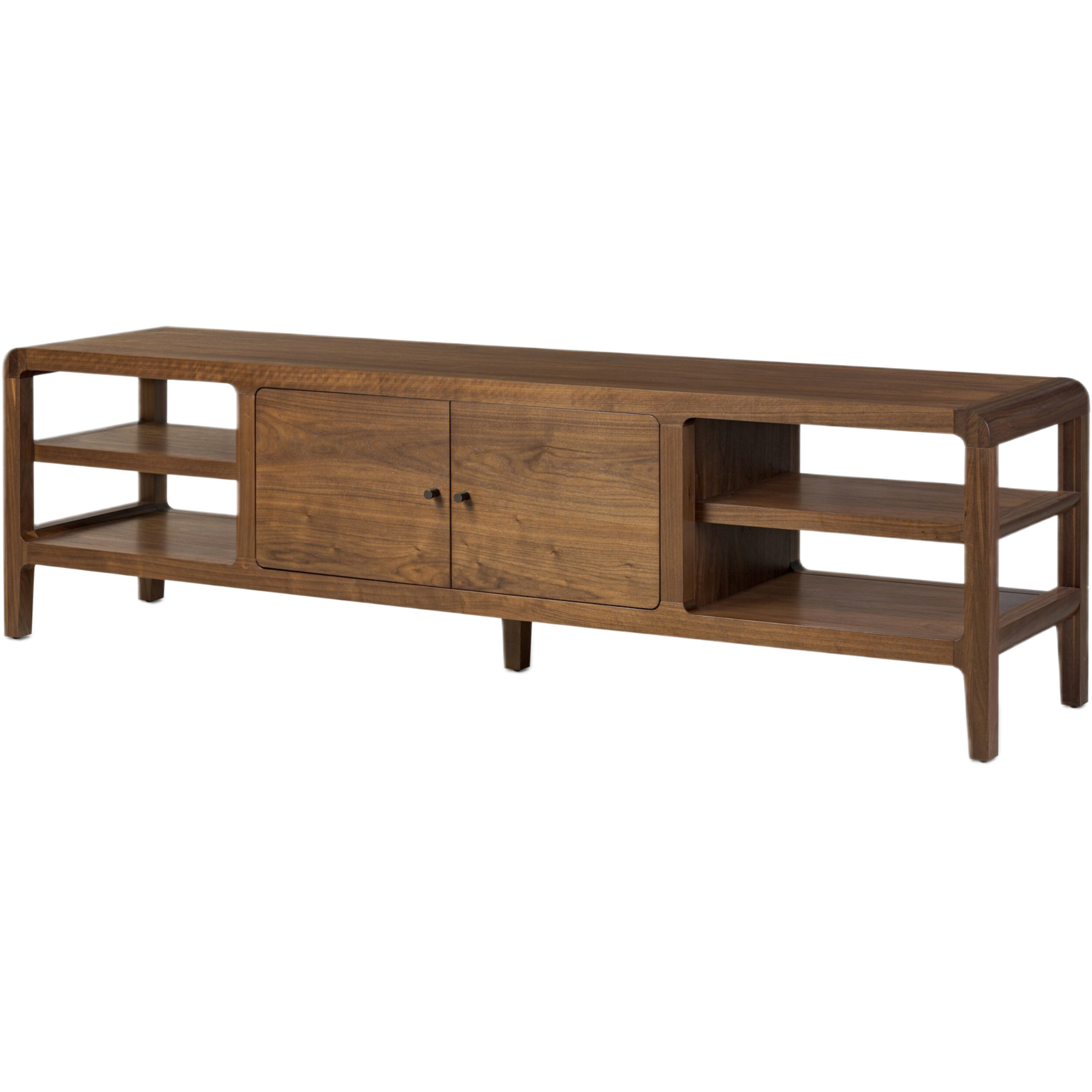 Greystone Media Console, Dark Walnut
