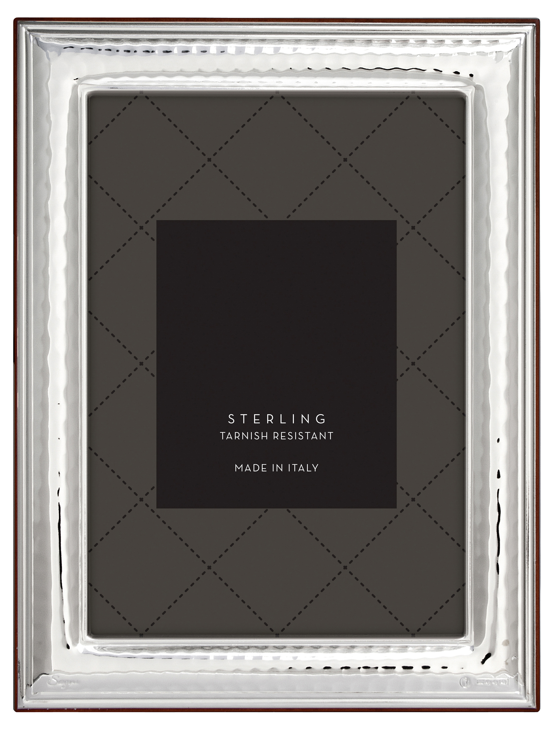 Sterling Silver Plain Picture Frame 4x6