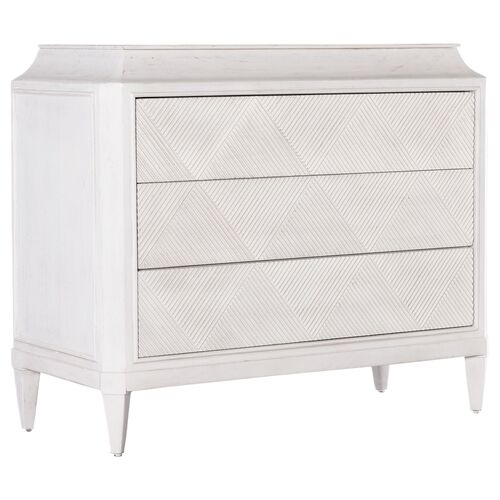 Commerce & Market Argyle 3-Drawer Chest, Ivory Commerce & Market Argyle 3-Drawer Chest, Ivory