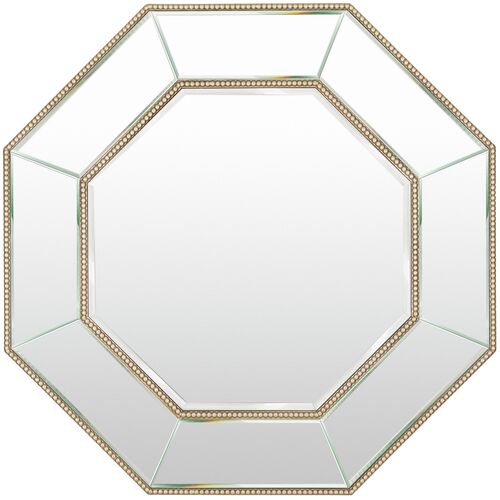 Richmond Octagon Wall Mirror, Gold Richmond Octagon Wall Mirror, Gold