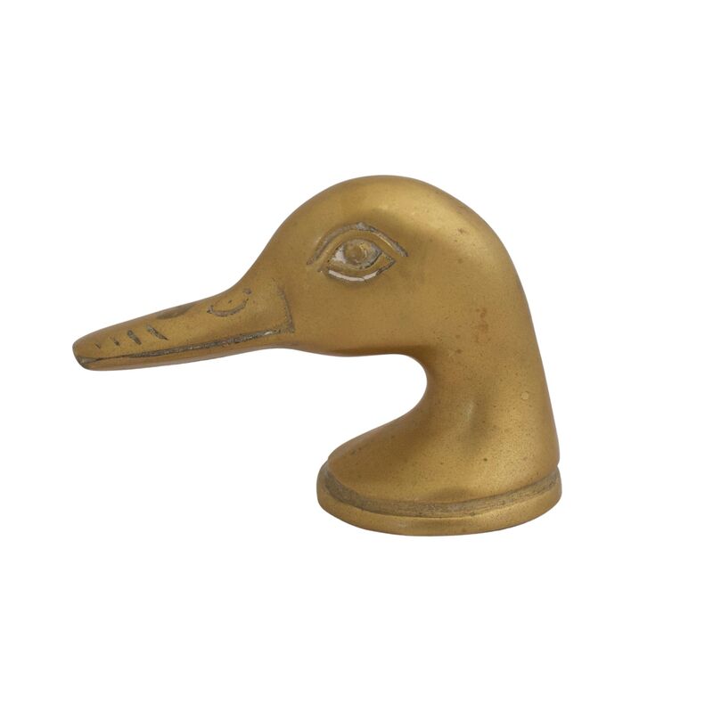 Mid-Century Brass Duck Opener