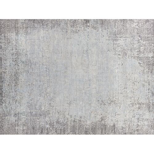 Liness Hand-knotted Rug, Gray