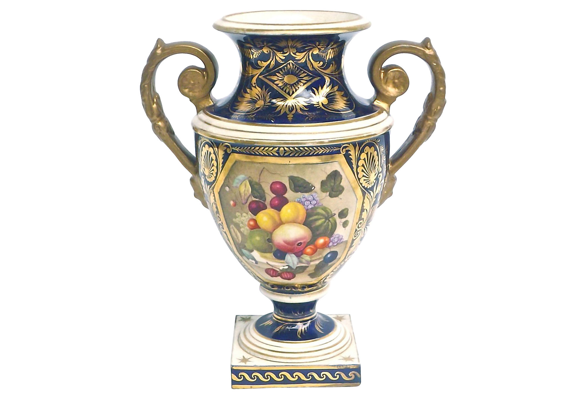 Antique Royal Crown Derby Urn Vase~P77002261