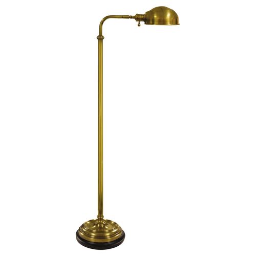 Apothecary Floor Lamp, Antique Brass~P75880968