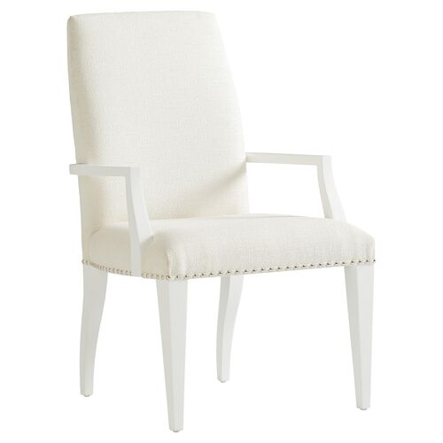 Avondale Darien Upholstered Armchair, White~P111120056