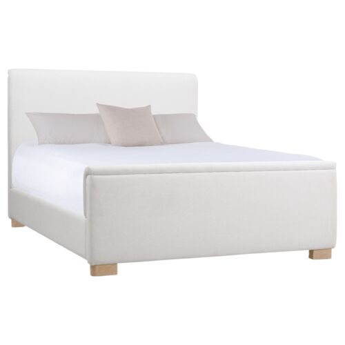 Banyon Bay Upholstered Bed, Beige
