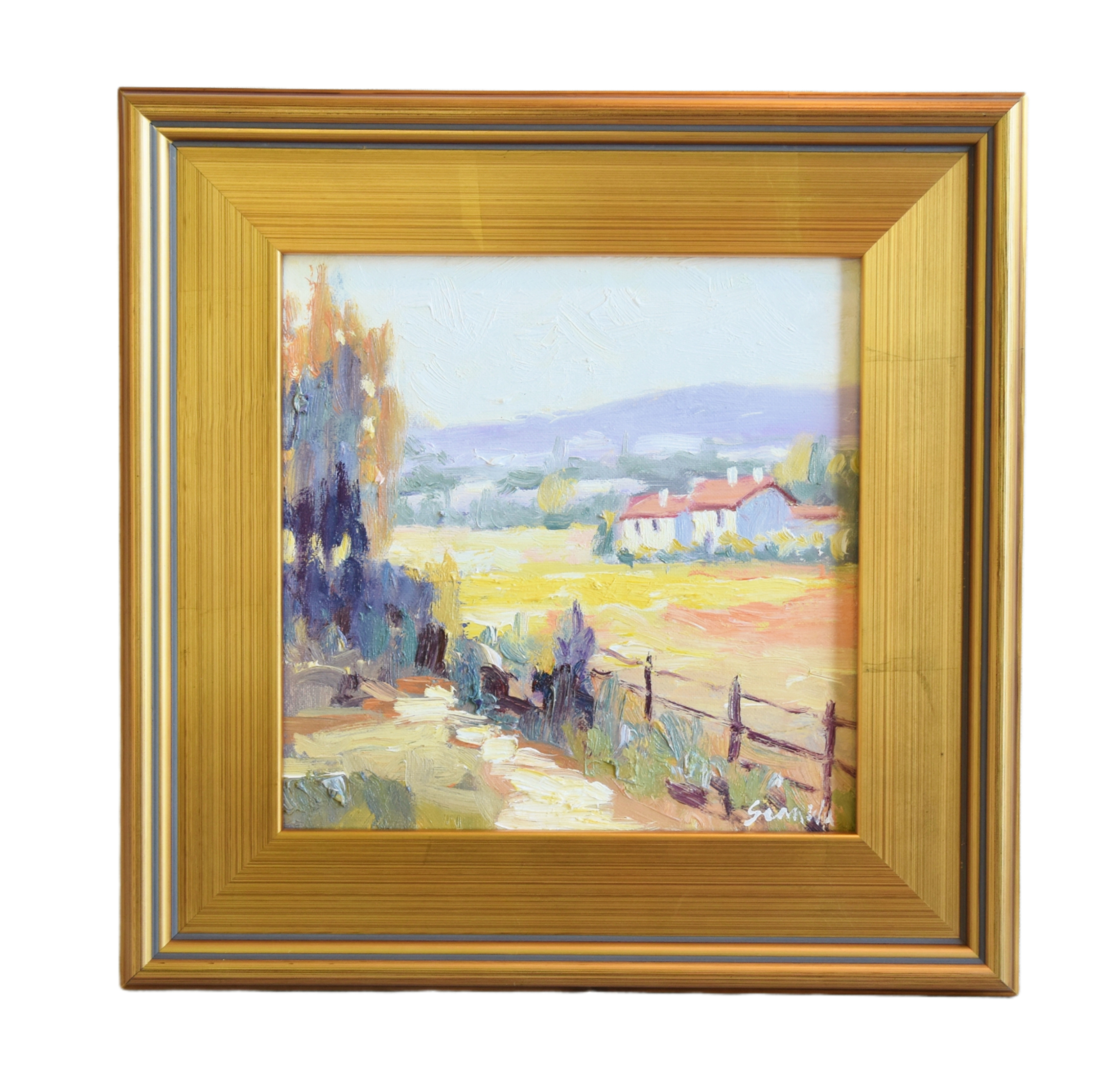 Italian Countryside Landscape Painting~P77681733
