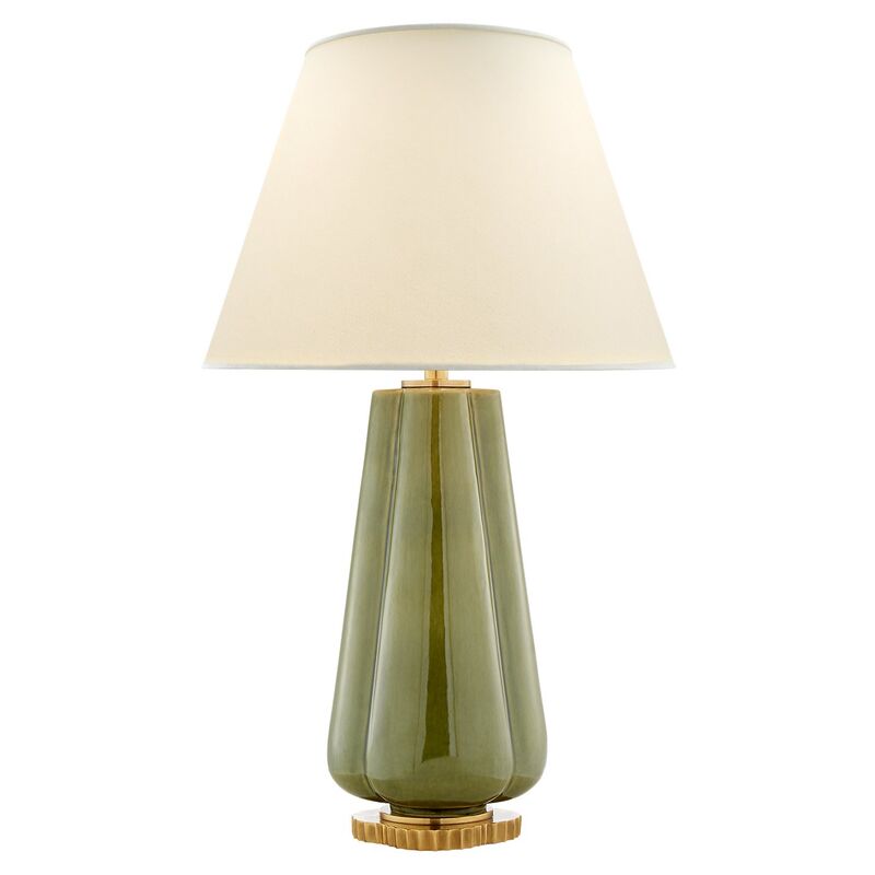 Penelope Table Lamp, Green