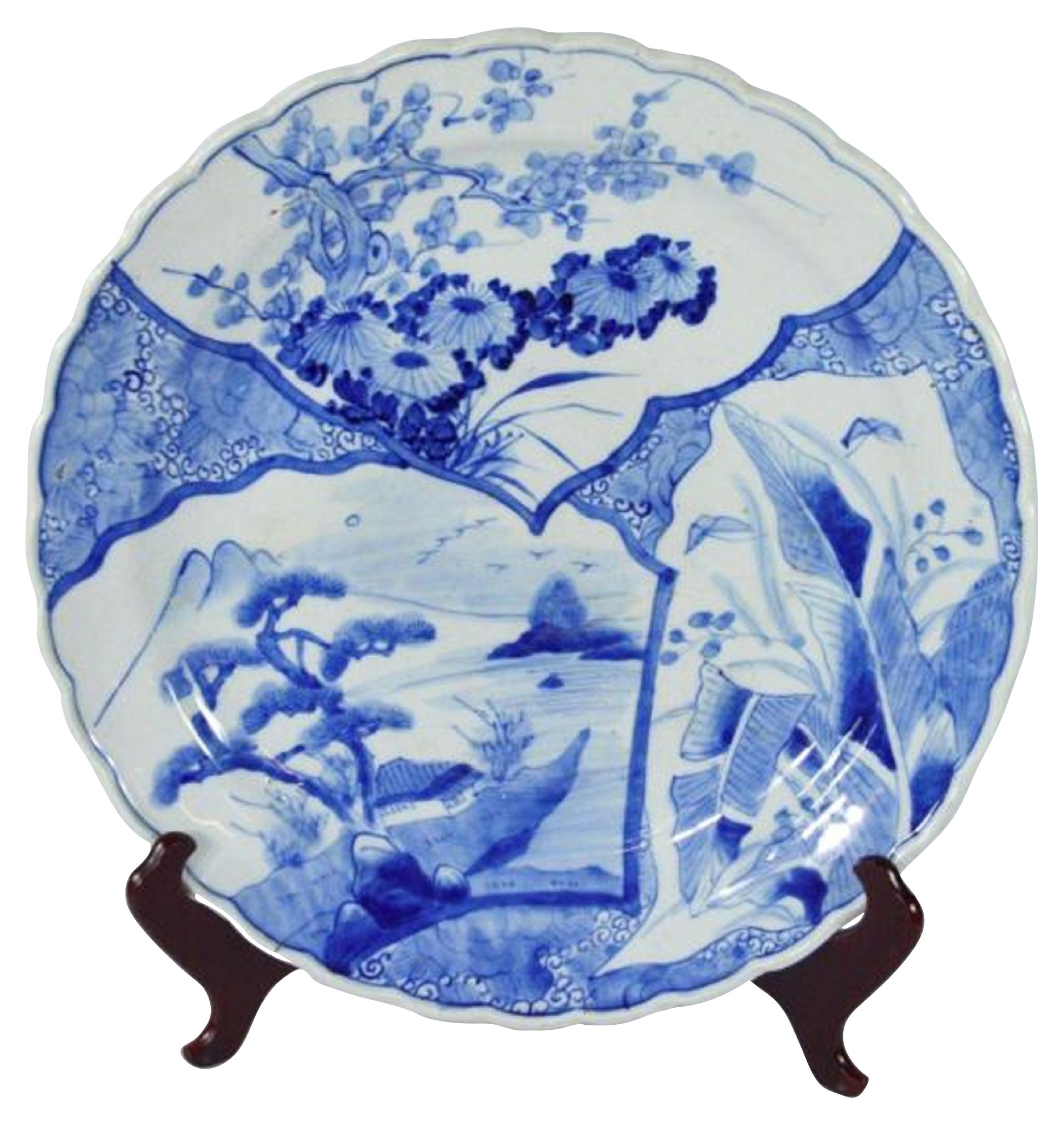 Antique Hand-Painted Imari Plate~P77306241