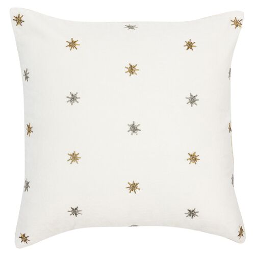 Star 20x20 Pillow, Crème Velvet~P77637394