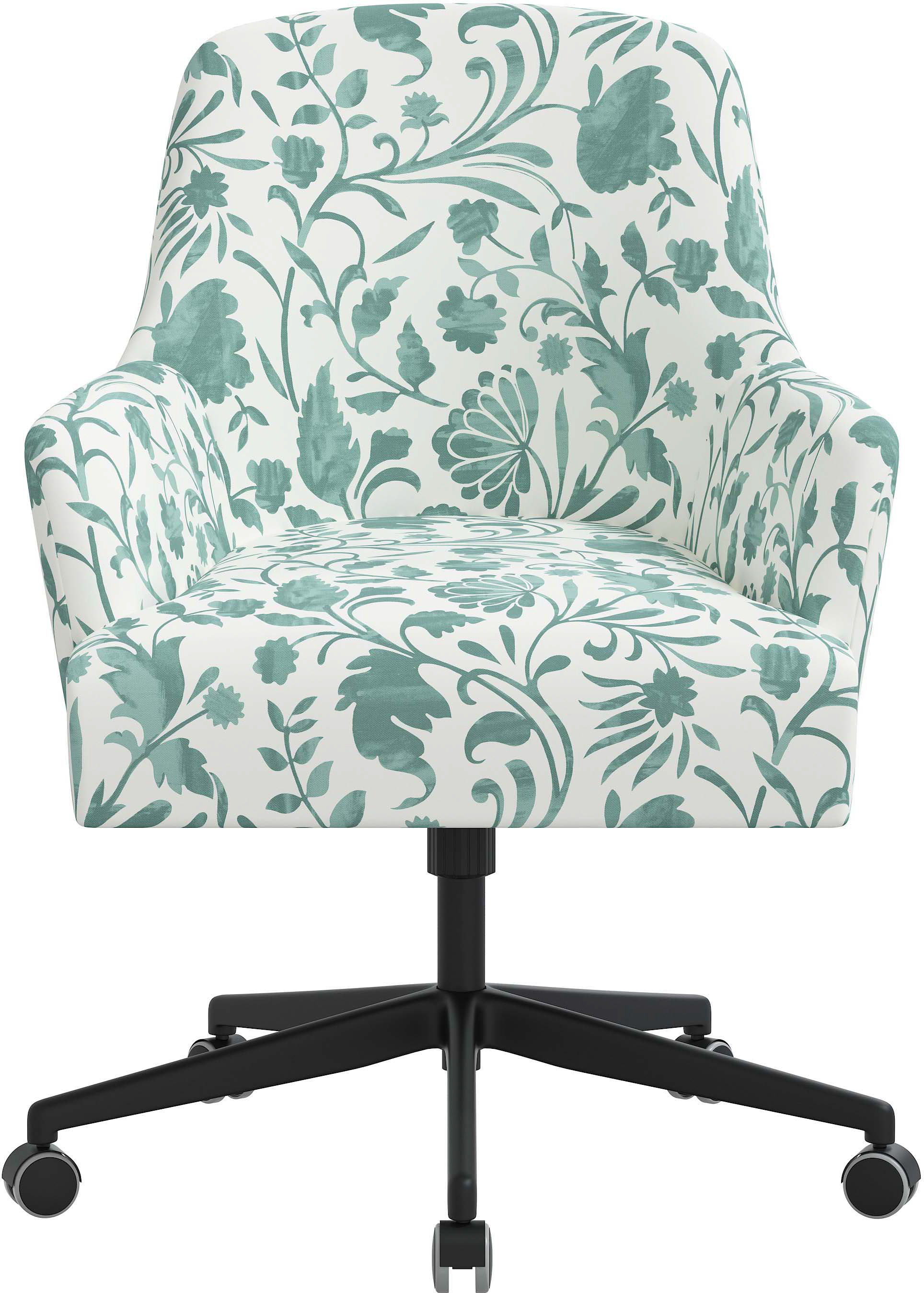 Teal green office discount chair