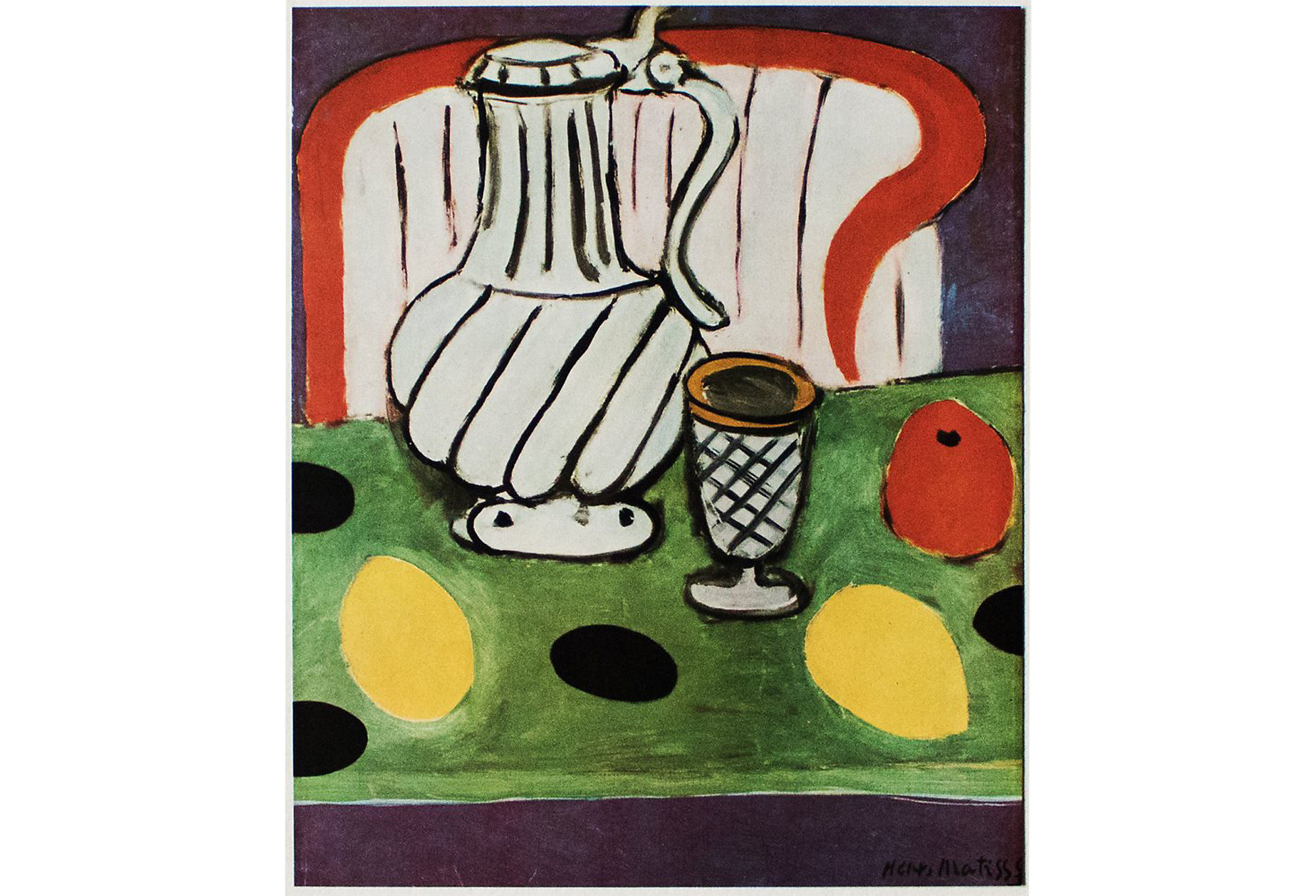Matisse, Lemons & Pewter Jug~P77551295